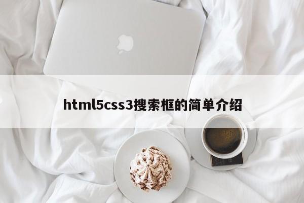 html5css3搜索框的簡單介紹