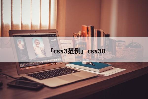 「css3范例」css30