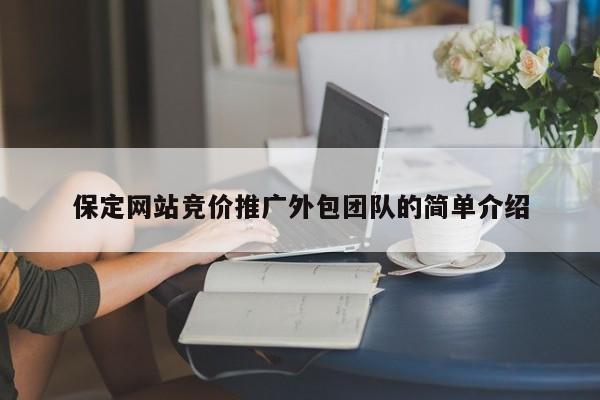 保定網(wǎng)站競價推廣外包團隊的簡單介紹