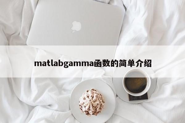 matlabgamma函數的簡單介紹