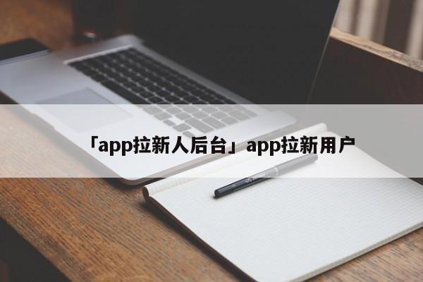 「app拉新人后臺(tái)」app拉新用戶