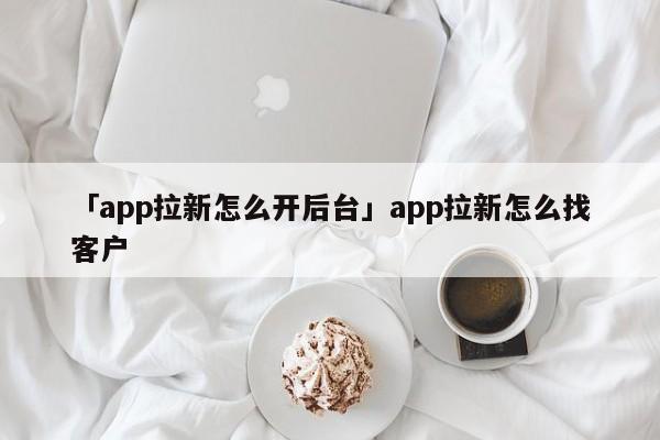 「app拉新怎么開后臺」app拉新怎么找客戶